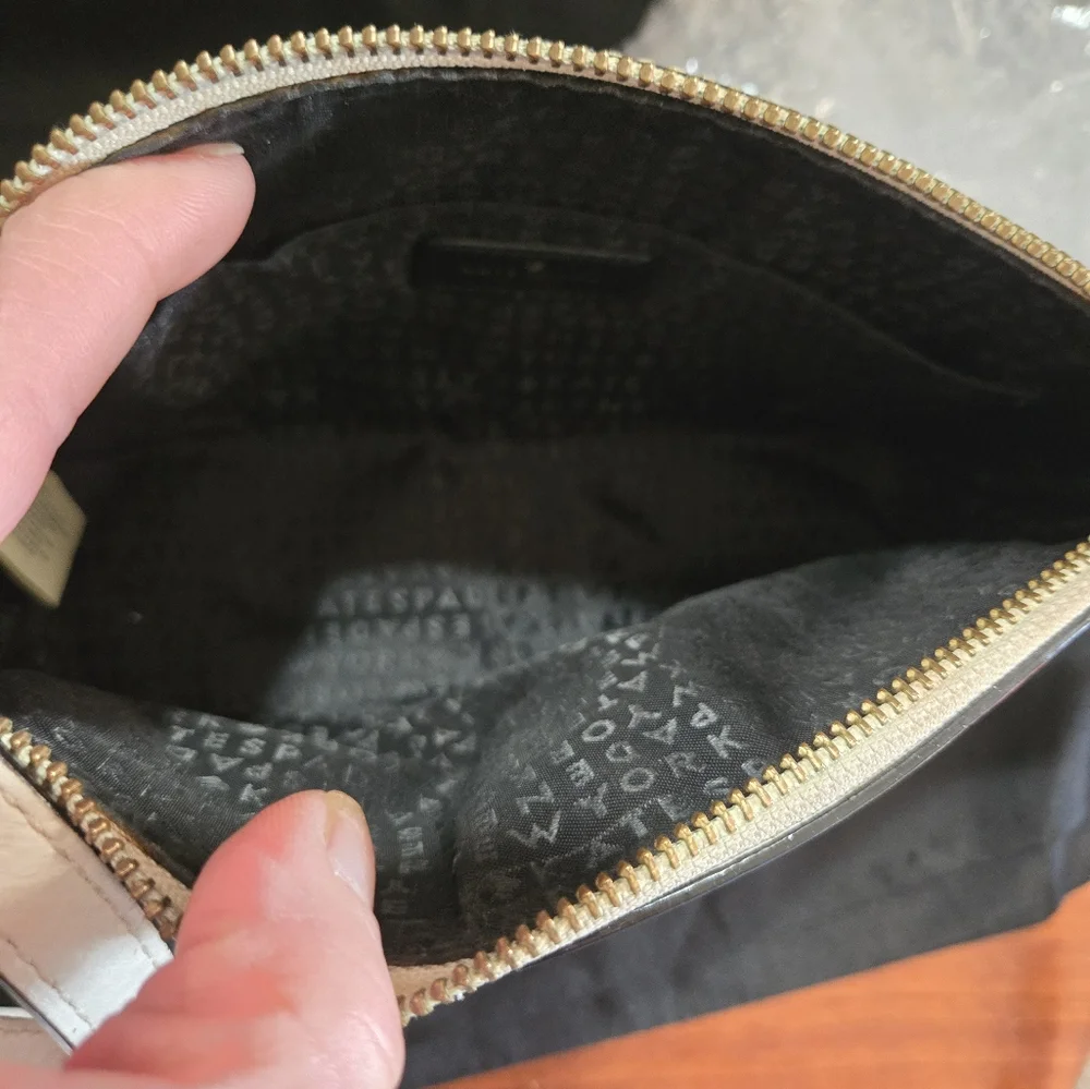 Kate Spade Black and Cream Crossbody Bag